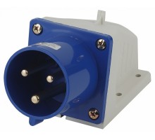 Вилка прямая 2P+PE Эра  VS-32-2P-PE-IP44