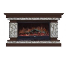 Комплект из электрокамина напольного и портала (143x45x82.5 см) Лорд Карелия Premier S86 ЛО000002