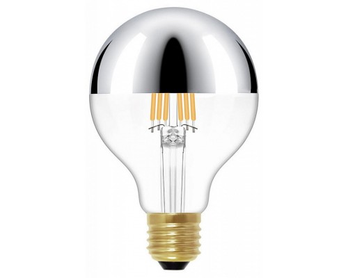 Лампа светодиодная Loft it Edison Bulb E27 6Вт 3000K G80LED Chrome Лампа светодиодная Loft it Edison Bulb E27 6Вт 3000K G80LED Chrome