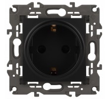Розетка с заземлением, без рамки Эра Эра Elegance 14-2101-05