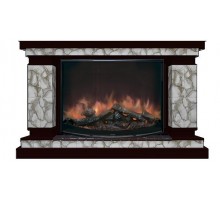 Комплект из электрокамина напольного и портала (143x45x82.5 см) Лорд Карелия Rondo 36 ЛО000031