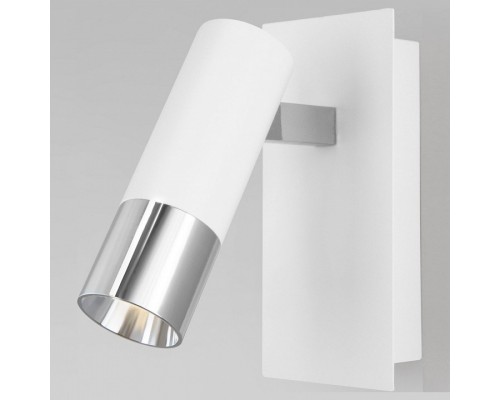 Бра Eurosvet Cast 20142/1 LED белый/хром Бра Eurosvet Cast 20142/1 LED белый/хром