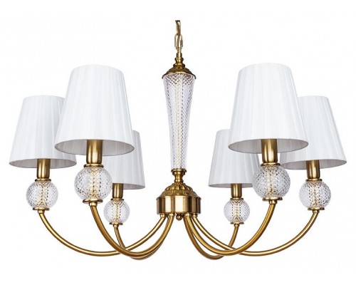 Подвесная люстра Arte Lamp Gracie A7301LM-6PB Подвесная люстра Arte Lamp Gracie A7301LM-6PB
