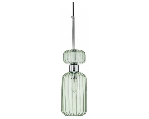 Подвесной светильник Escada Gloss 1141/1S Chrome/Green Подвесной светильник Escada Gloss 1141/1S Chrome/Green