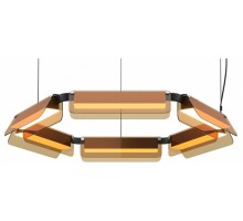 Подвесная люстра Maytoni Flat MOD296PL-L40BC3K