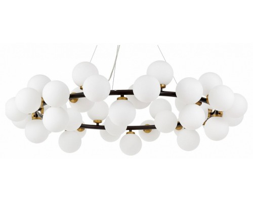 Подвесная люстра LUMINA DECO MARSIADA LDP 6033-40 BK+MD Подвесная люстра LUMINA DECO MARSIADA LDP 6033-40 BK+MD