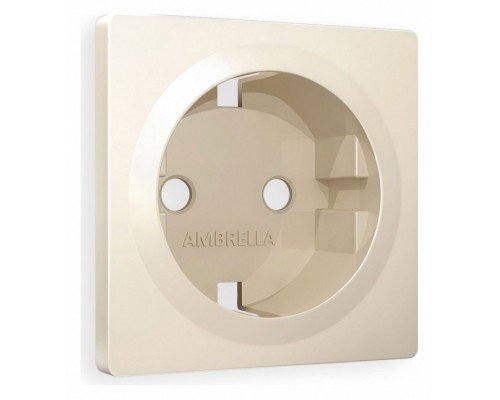Накладка для розетки с заземлением Ambrella Volt Quant AP3260 Накладка для розетки с заземлением Ambrella Volt Quant AP3260