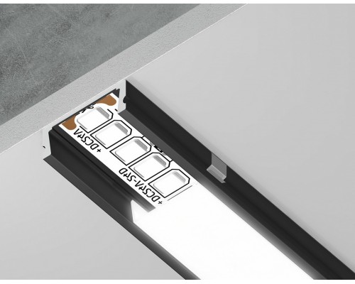 Профиль накладной Ambrella Light GP GP1700BK Профиль накладной Ambrella Light GP GP1700BK
