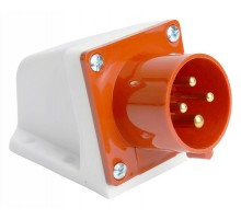 Вилка угловая 3P+PE Stekker ST 49446