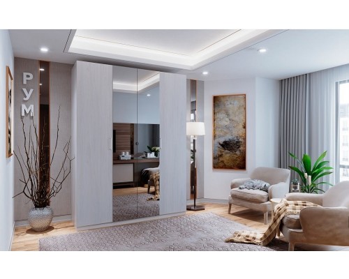 Шкаф платяной РУМ