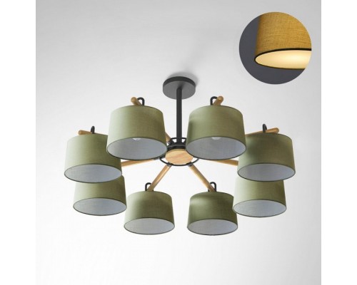Люстра на штанге Imperiumloft Even Green EVEN01 Люстра на штанге Imperiumloft Even Green EVEN01
