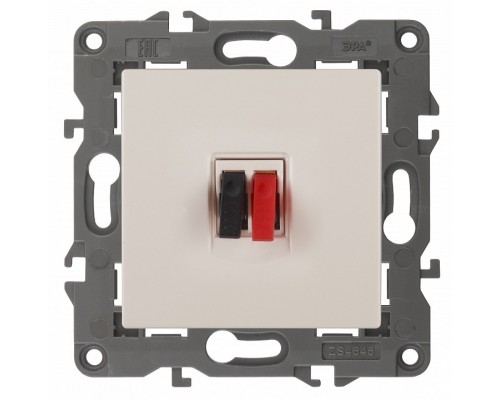 Розетка акустическая без рамки Эра Эра Elegance 14-3111-02