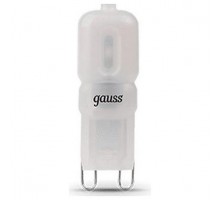 Лампа светодиодная Gauss  G9 3Вт 4100K 14923