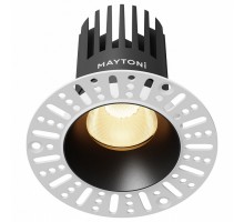Встраиваемый светильник Maytoni Dip DL121-15W-2.7K-TRS-B