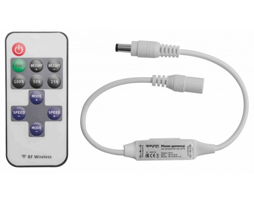 Контроллер-диммер с пультом ДУ Apeyron Electrics 04-10 Контроллер-диммер с пультом ДУ Apeyron Electrics 04-10