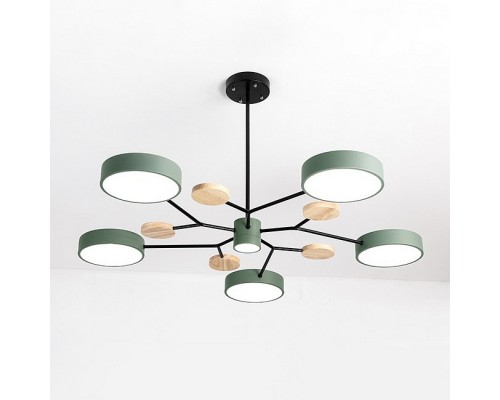 Люстра на штанге Imperiumloft Meade Lamps Green MEADE-01 Люстра на штанге Imperiumloft Meade Lamps Green MEADE-01