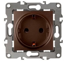 Розетка с заземлением, без рамки Эра Эра 12 12-2001-13