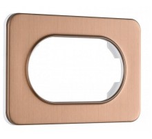 Рамка для двойной розетки Arte Milano am-502.07 502.07-double.brown