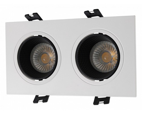 Встраиваемый светильник Denkirs DK3022 DK3072-WH+BK Встраиваемый светильник Denkirs DK3022 DK3072-WH+BK