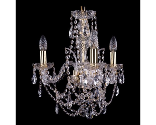 Подвесная люстра Bohemia Ivele Crystal 1411 1411/3/141/G Подвесная люстра Bohemia Ivele Crystal 1411 1411/3/141/G