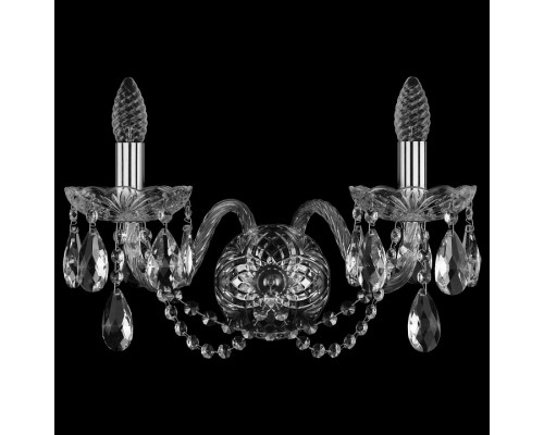Бра Bohemia Ivele Crystal 1400 1402B/2/195XL/Ni Бра Bohemia Ivele Crystal 1400 1402B/2/195XL/Ni
