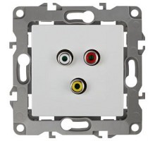Розетка RCA без рамки Эра Эра 12 12-3113-01