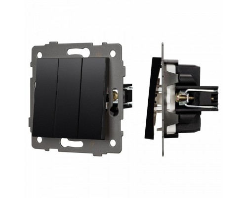 Выключатель трехклавишный без рамки Arlight SWT 049897