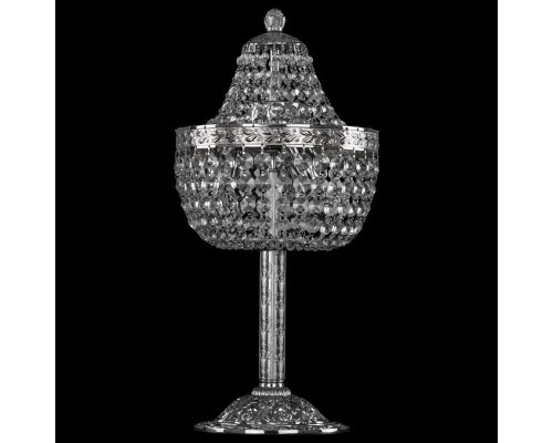 Настольная лампа декоративная Bohemia Ivele Crystal 1911 19111L6/H/20IV Ni Настольная лампа декоративная Bohemia Ivele Crystal 1911 19111L6/H/20IV Ni