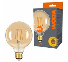 Лампа светодиодная Wolta  E27 10Вт 2400K WF-G95-10W2.4KE27