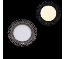 Встраиваемый светильник  52506-9.0-001RD LED6W CR