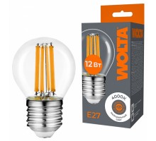 Лампа светодиодная Wolta  E27 12Вт 4000K WF-G45-12W4KE27