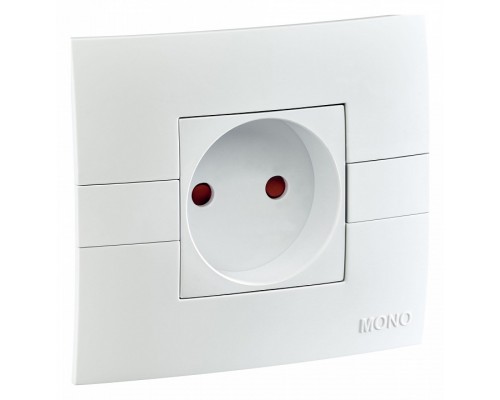 Розетка без заземления Mono Electric Eсо 101-010106-116 Розетка без заземления Mono Electric Eсо 101-010106-116