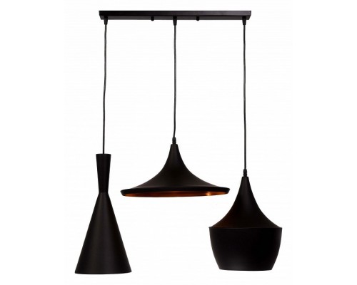 Подвесной светильник LUMINA DECO Foggi LDP 7712-3 PR BK Подвесной светильник LUMINA DECO Foggi LDP 7712-3 PR BK