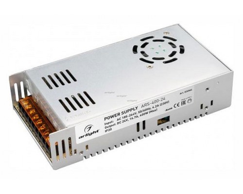 Блок питания Arlight ARS-400-24 026864 Блок питания Arlight ARS-400-24 026864