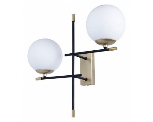 Бра Arte Lamp Arkab A2225AP-2BK Бра Arte Lamp Arkab A2225AP-2BK