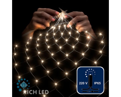 Сеть световая RL-N2*2 RL-N2*2-CB/WW Сеть световая RL-N2*2 RL-N2*2-CB/WW