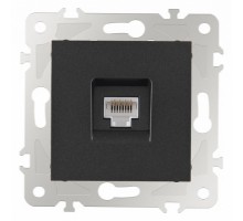 Розетка Ethernet RJ-45 без рамки Arte Milano am-203 203.45-1.black