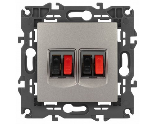 Розетка акустическая без рамки Эра Эра Elegance 14-3112-16