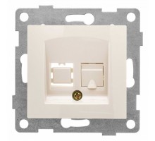 Розетка Ethernet RJ-45 без рамки Gusi Electric BRAVO С10К1-003