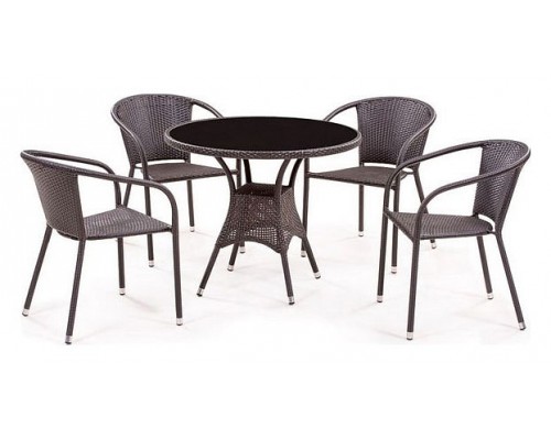 Набор уличный T197ANS/Y137C-W51 Brown 4Pcs Набор уличный T197ANS/Y137C-W51 Brown 4Pcs