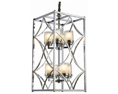 Подвесная люстра LUMINA DECO Quadrato LDP 1223-8 CHR Подвесная люстра LUMINA DECO Quadrato LDP 1223-8 CHR