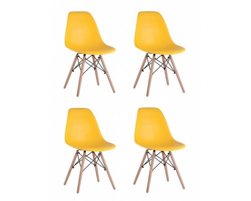 Набор из 4 стульев Eames Набор из 4 стульев Eames