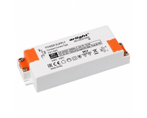 Блок питания Arlight ARJ-KE351050A (37W, 1050mA, PFC) Блок питания Arlight ARJ-KE351050A (37W, 1050mA, PFC)
