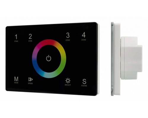 Панель-регулятора цвета RGB сенсорная встраиваемая Arlight SMART 28403 Панель-регулятора цвета RGB сенсорная встраиваемая Arlight SMART 28403