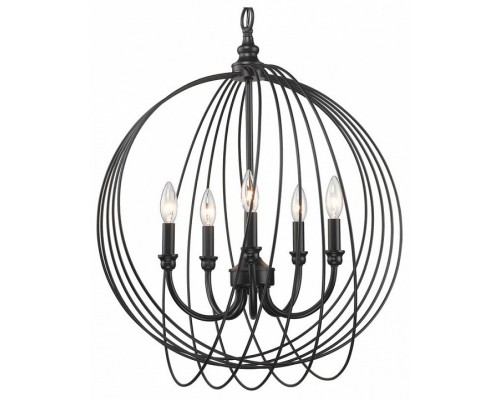 Подвесной светильник TopLight Dina TL1185H-05BK Подвесной светильник TopLight Dina TL1185H-05BK