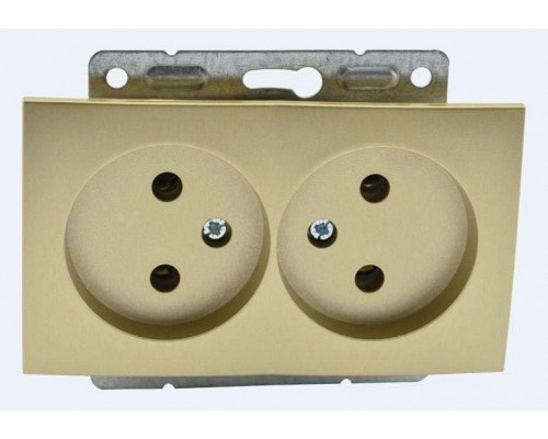 Розетка двойная, без рамки Mono Electric Despina / Larissa 500-002205-121 Розетка двойная, без рамки Mono Electric Despina / Larissa 500-002205-121