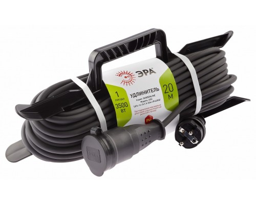 Удлинитель Эра  UFx-1e-3x1,5-20m-IP44(KG)