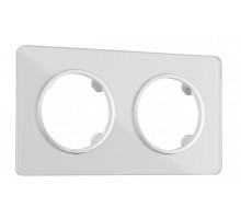 Рамка на 2 поста Arte Milano am-502.13 502.13-2.silver