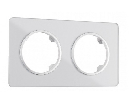 Рамка на 2 поста Arte Milano am-502.13 502.13-2.silver