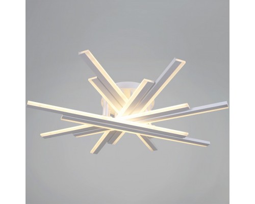 Люстра на штанге  16090-0.3-08 BK/WH